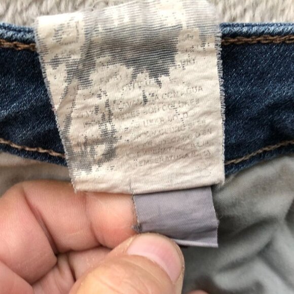 Riders By Lee Women's Capri Jeans 40x20 Measured Midrise Casual Relaxed - Picture 14 of 16